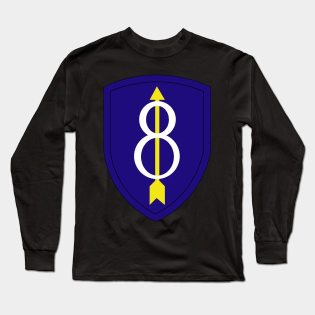 8th Infantry Division wo Txt Long Sleeve T-Shirt by twix123844